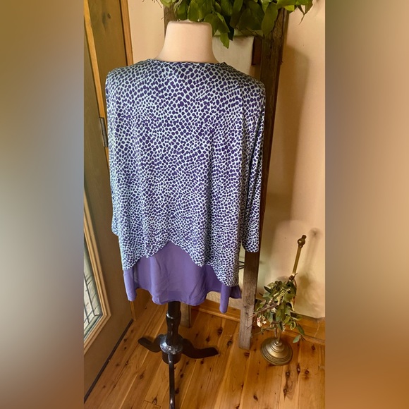 ✨Lane Bryant Open Front Cascading Topper✨ NWOT - Picture 3 of 10